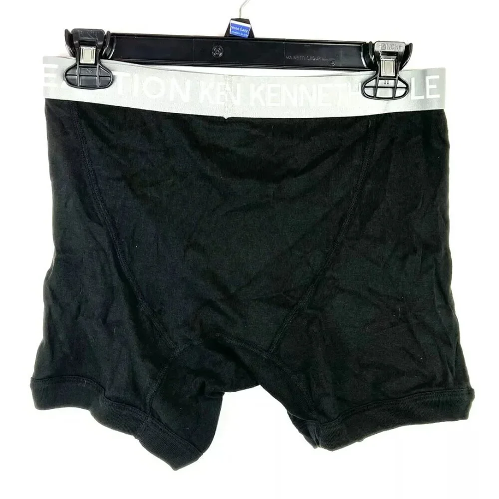 Kenneth Cole Men’s Black Boxer Brief Underwear Size M, 1-Pair